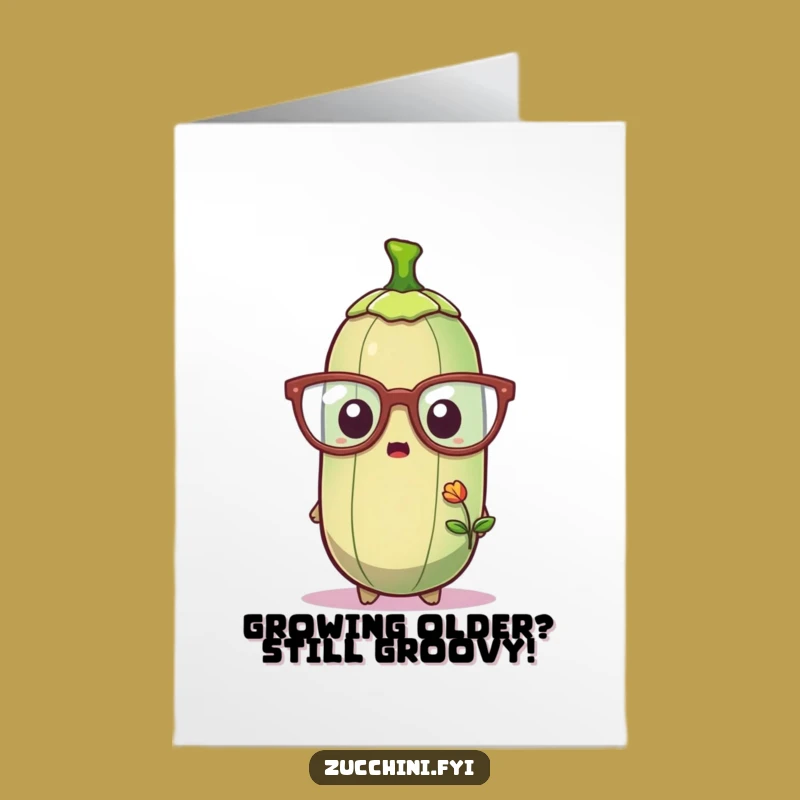 Free Printable Birthday Card: Surprised Zucchini & Sprout Download for a Growth Surprise!