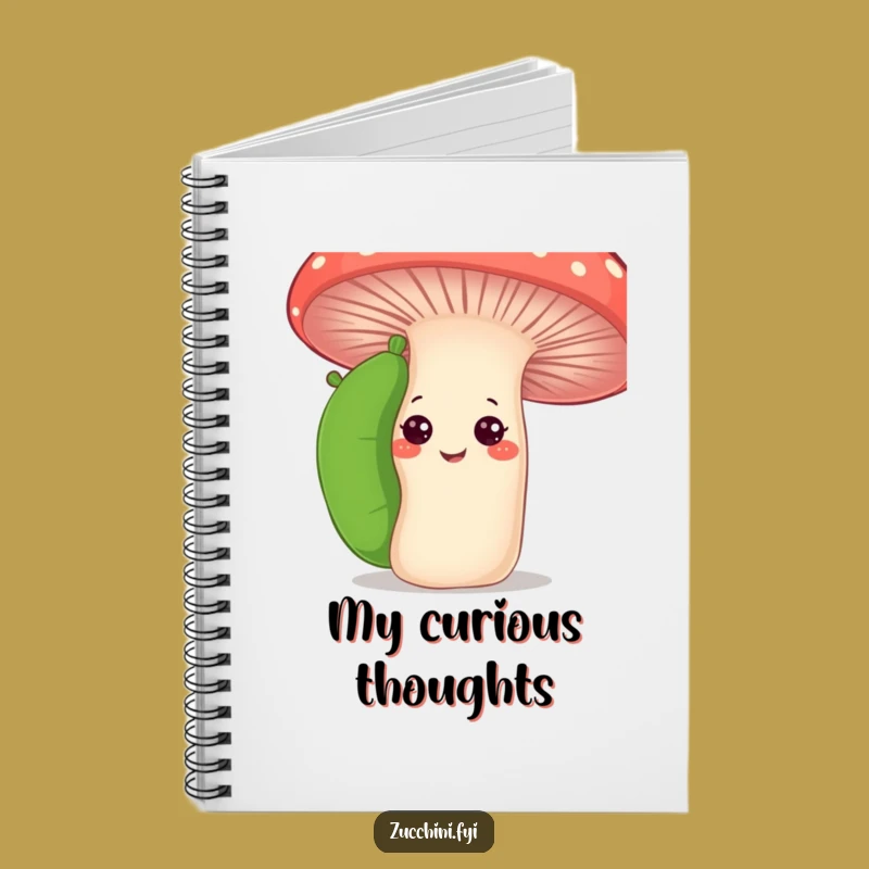 Funny Curious Zucchini Notebook: Journal Your Discoveries