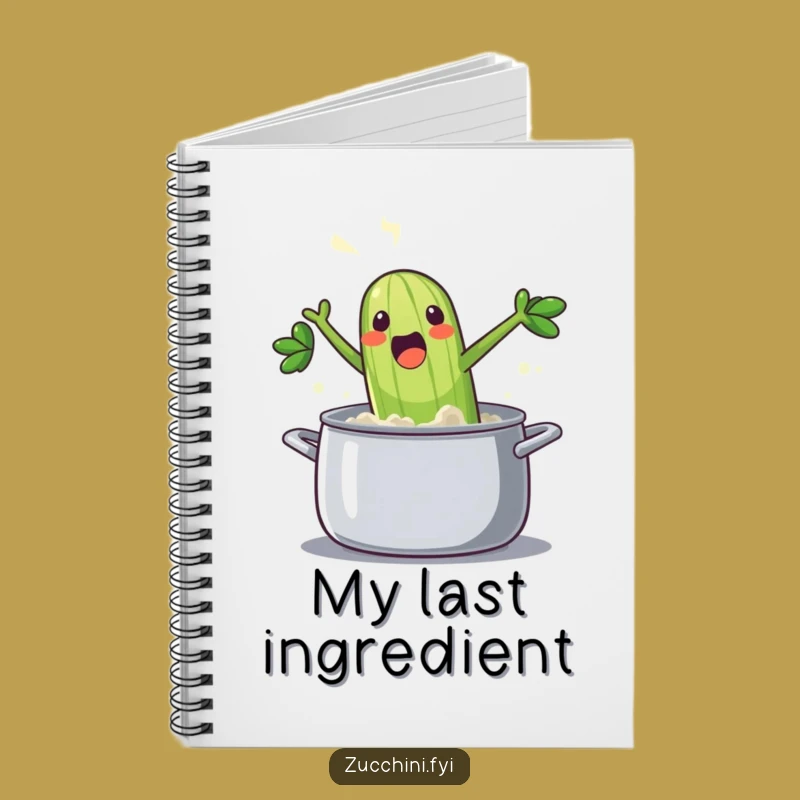Funny Zucchini's Journal: Hilarious Vegetable-Themed Notebook